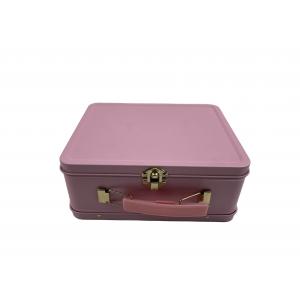 Customized 0.23mm Empty Metal Tin Lunch Boxes With Lock And Handle