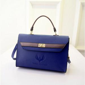 China Wholesale Quality Handbag Purses blue Shoulder Bag bolso Bolsos supplier