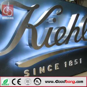 professional custom shape vacuum forming LED alphabet letter sign