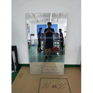 China 85W 700cd/M2 Wall Mounted Digital Signage Interactive PCAP Magic Mirror VESA supplier