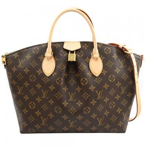 Monogram coated canvas BoéTie MM Tote Bag M45987 Dark Coffee