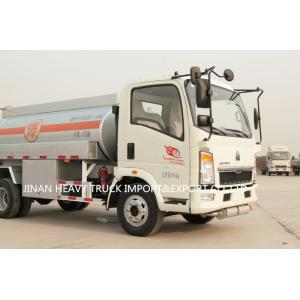 China Sinotruk Howo 4x2 RHD LHD Oil Tank Truck 5000 Liters 5m3 3 Tons supplier