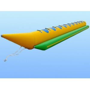 Professional Inflatable Water Toys , Portable Banana Boat Inflatable Rafts