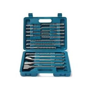 17pcs SDS Drill And Chisel Set Straight Tipped In Concrete Granite And Brick