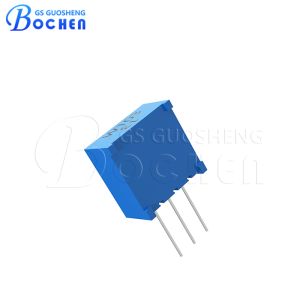 China 3386W SMD Multi Turn Trimmer Potentiometer 10k Through Hole Mounting wholesale