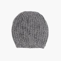 China Reversible Ribbed Slouchy Beanie , Marl Color 3gg Knitted Cap For Ladies on sale