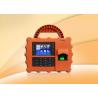 China Waterproof 3.5 TFT fingerprint staff time attendance system with GPRS WIFI , Built In Battery wholesale