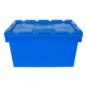 China 600x400x260mm Collapsible Plastic Foldable Container for Storage and Moving in Blue supplier