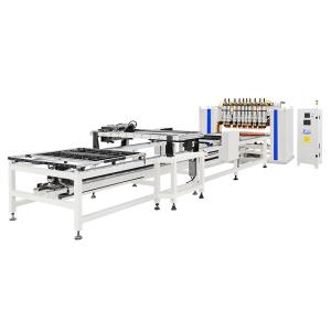 China Electrical Control System Wire Mesh Welding Machine with Cooling System and PLC Operation Control System supplier