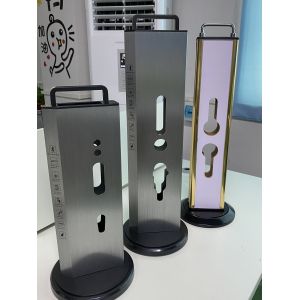 Rotating Smart Lock Stand for Exhibition Hall Display Rack for Fingerprint Locks