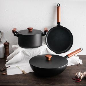 Амазонка 3 части варя установленный бак Cookware сковороды кухни и готовит алюминиевый Nonstick варя набор Cookware