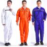 China Breathable Flame Retardant Insulated Coveralls Anti - Wrinkle With Reflective Tape wholesale