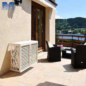 China OEM / ODM Aluminium Air Conditioner Cover Rectangle Shape Standard supplier