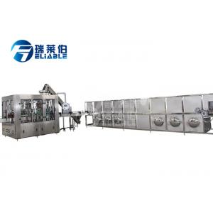China Wooden Package Soda Water Glass Bottle Filling Machine , Liquid Filling Equipment wholesale