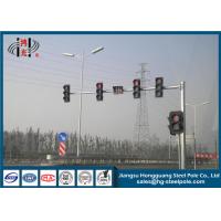 China Traffic Lamp Road Sign Pole Structure Street Sign Posts Above 95% Penetration Rate on sale