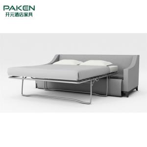 China Three Two Seater Sofa Bed With Folding Metal Frame supplier