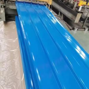 ASTM CGCC a galvanisé la couleur de la tôle d'acier 600mm enduite couvrant le plat ondulé