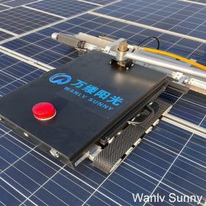 China 150m Remote Control Hands-Free Maintenance Solar Panel Cleaning Robots with Panels supplier