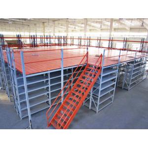 Customized Cold Rolled Structural Rack Supported Mezzanine For Logistics