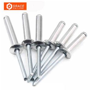 China Aluminum Metal 8mm Countersunk Head Blind Rivets Galvanized supplier