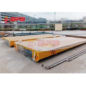 1-500 Ton Heavy Machinery Rail Transfer Cart With Audible Warning Device