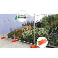 China ISO9001 Temporary Security Fence Weld Mesh Pool Fencing White Orange on sale