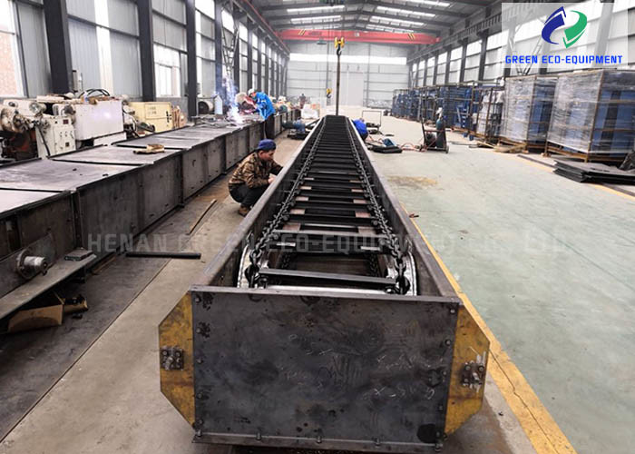 China XGZ Type Scraper Type Chip Conveyor With Cast Stone Liner CE Approval on sale