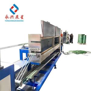 China Plastic Recycling Fully Automatic PP Strapping Machine With Extruder Machine supplier