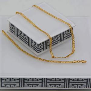 Trendy Men & woman Jewelry Necklace & Bracelet Jewelry 18K Real Gold Plated