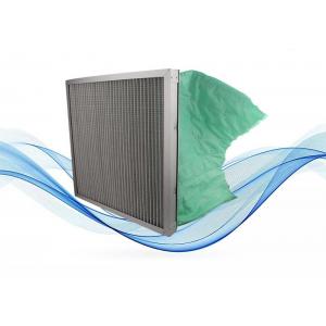 1um Pocket Air Filter Fiberglass For HVAC System 45%-95% Filtration Efficiency