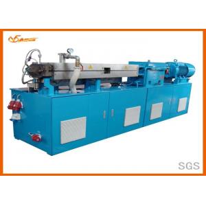 China Split Type Twin Screw Extrusion Machine , PP / PE Extruder Machine Bule Color supplier