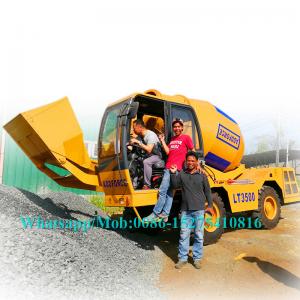 China Easy Control Concrete Construction Equipment Concrete Mixer Vehicle With 30% Gradient SW3500 wholesale