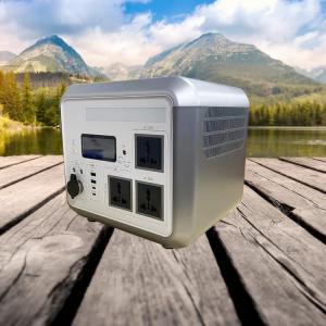 110V AC Lifepo4 Battery Pack , Portable Solar Power Station With Solar Hybrid Inverter