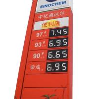 China IP65 Water Resistant Digital 7 Segment Display Board Magnetic Flip Fuel Price Sign on sale