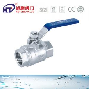 China Industrial Threaded Floating Ball Valve Model with CE/Coc/ISO/API607 Certification supplier