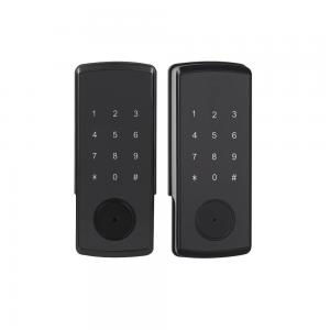 China Smart Electronic Digital RIM Bolt Card Code Door Lock Without Mortise supplier