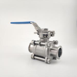Ball Type Stainless Steel Valves Metal Sus 304 Sanitary Weld Connection