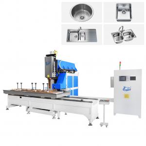 Hwashi Automatic CNC Sink DC Seam Rolling Welding Machine for Stainless Steel Kitchen Sink Bowl Making Machine