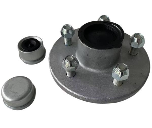 Pre Greased Galvanized Boat Trailer Hubs 3500lb 5 Lug Boat Trailer Hub Assembly Kit
