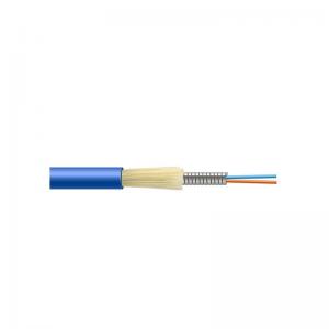 China 1-48 Cores GJFJV Indoor Fiber Cable Manufacture with FRP Central Strengthen Member supplier