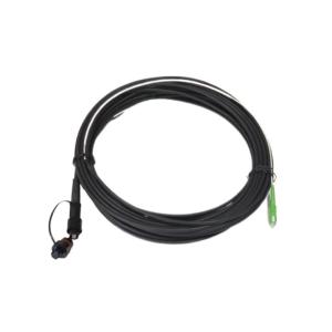 China FTTH Pre-Terminal Mini SC APC Pre-conector de fibra óptica con cordón de parche en el exterior supplier