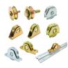 China Widely Used Groove Shape Slide Door Galvanized Steel Wheel with High Loading Capacity wholesale