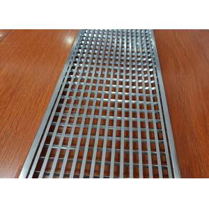 1m 304/316 Stainless Steel Drainage Channel Grating In Municipal Drainage