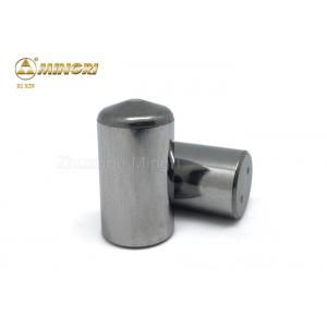 China Raw Material Cemented Carbide Buttons Pillar Pins For Cement Iron Ore Copper supplier