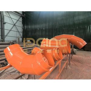 China Large-diameter ceramic patch pipes Alumina ceramic lined pipe Ceramic tile lined pipe Ceramic lined pipe for mining slurry transport Cement plant coal dust ceramic lined pipe wholesale