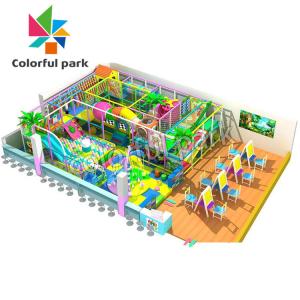 China ISO9001 Indoor Soft Play Area . CAD Instruction Indoor Playground With Ball Pit supplier