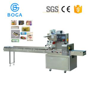 China Bagel Horizontal Flow Pack Machine / Horizontal Wrapping Machine 2.4KW supplier