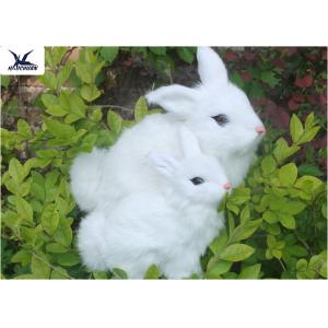 Realistic Life size Animals With Fur Playground Zoo Garden Decoration Statues