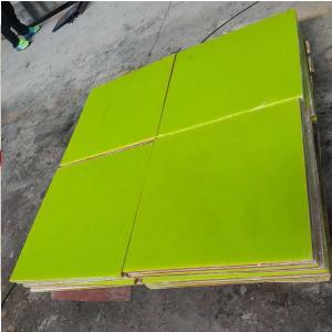 Hot Casting Polyurethane Rubber Sheet Liner With Fibre Reinforced Resin Backing Plate