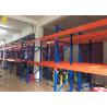Pipe Storage Warehouse Pallet Racking With Upright Guard / Bolts Custom Color